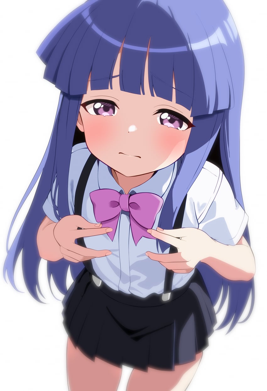 furude rika (higurashi no naku koro ni) drawn by umeyanenne