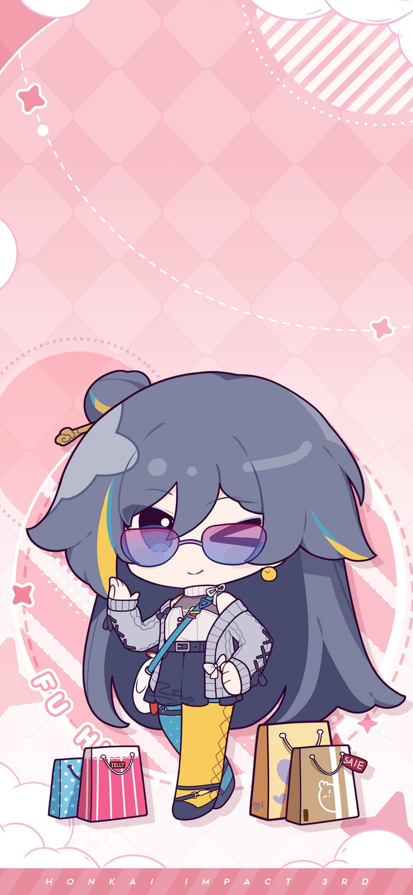 fu hua and jingwei (honkai and 1 more) drawn by eta