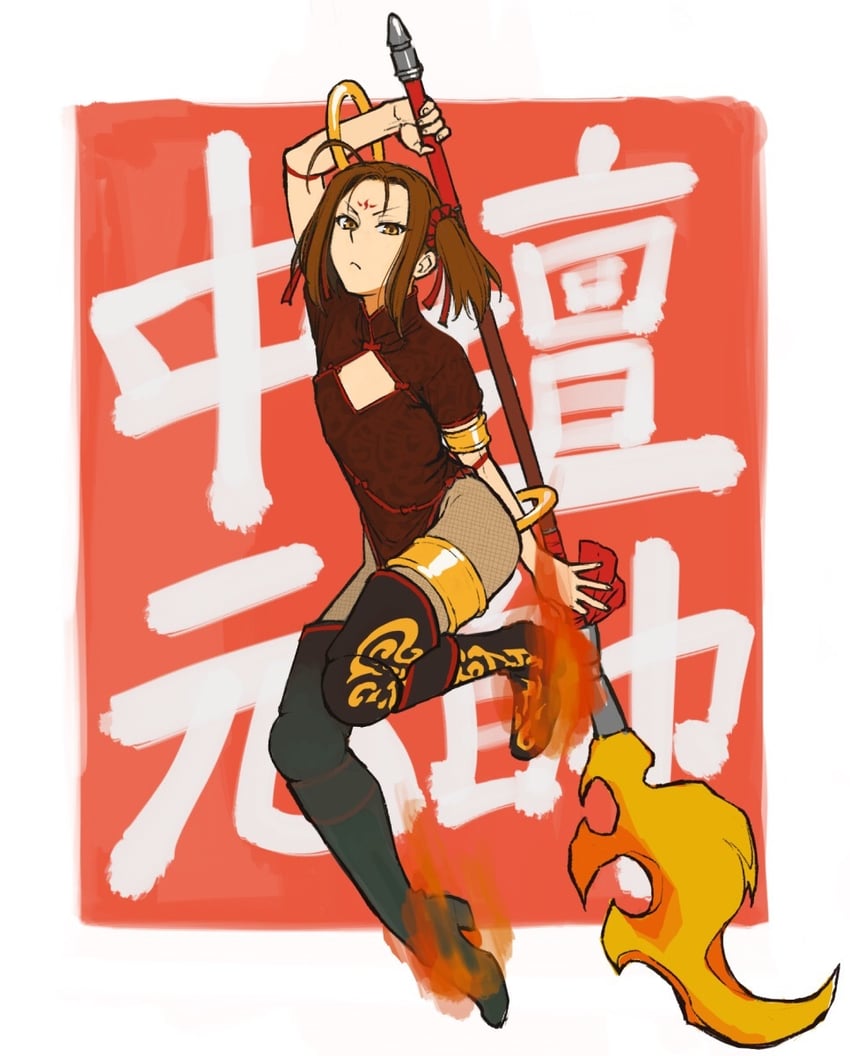 nezha (fate and 1 more) drawn by b_suke