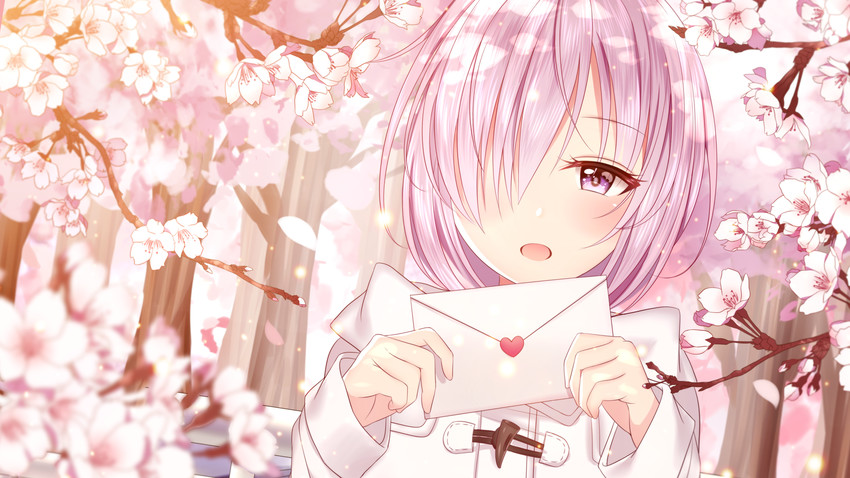 mash kyrielight (fate and 1 more) drawn by junpaku_karen