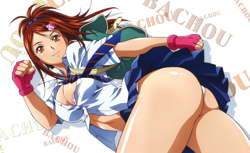 bachou mouki (ikkitousen and 1 more) drawn by rin-sin