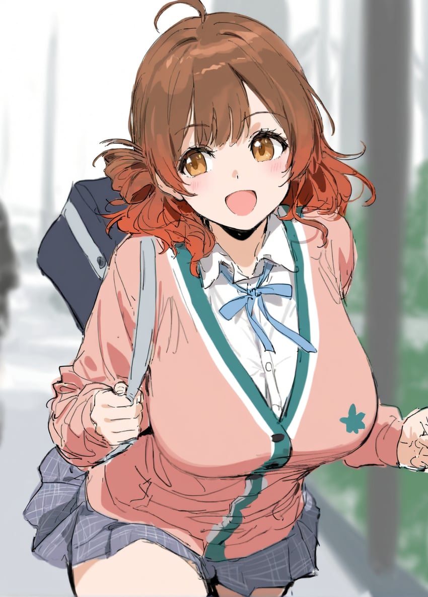 hanami ume (idolmaster and 1 more) drawn by itsuki050605