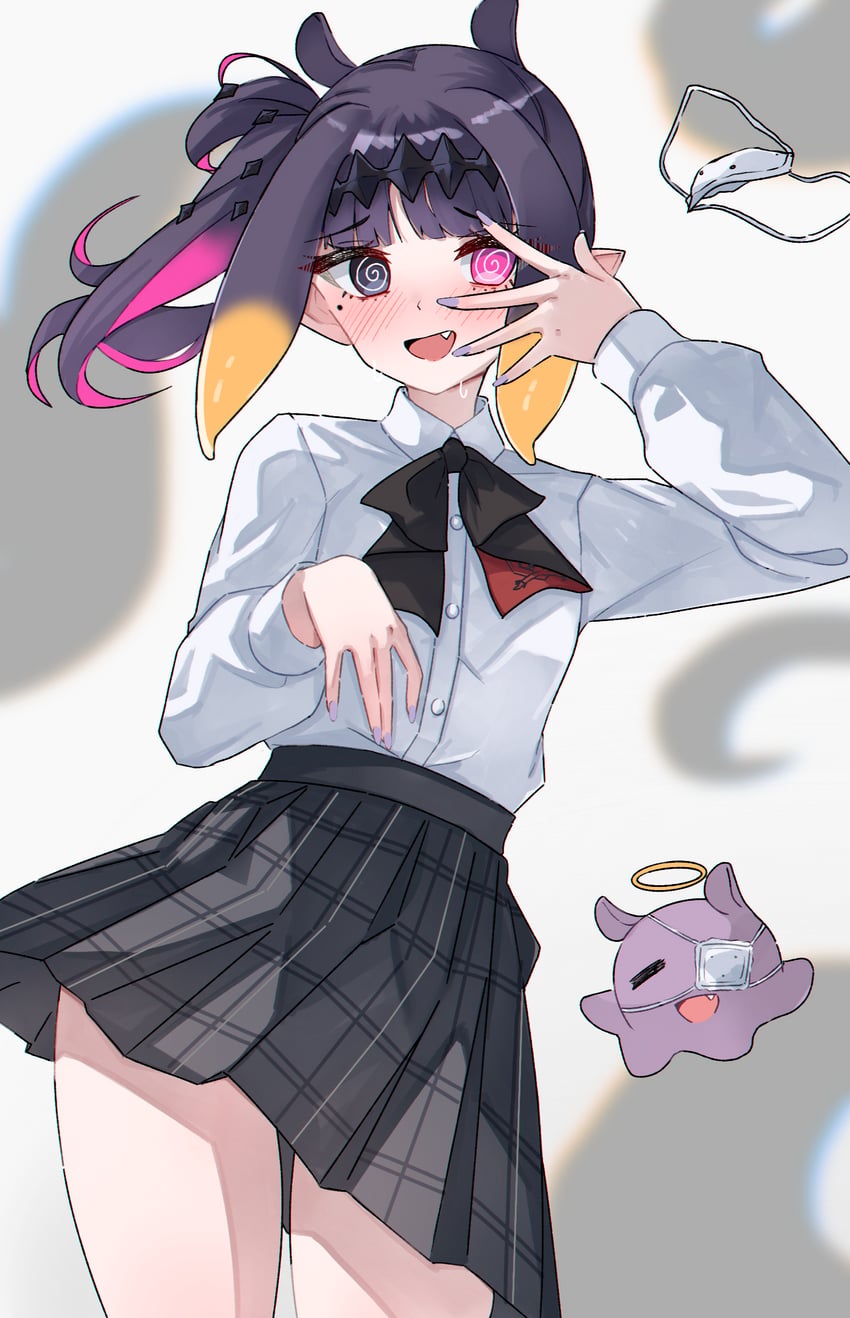 ninomae ina'nis and takodachi (hololive and 1 more) drawn by magui3