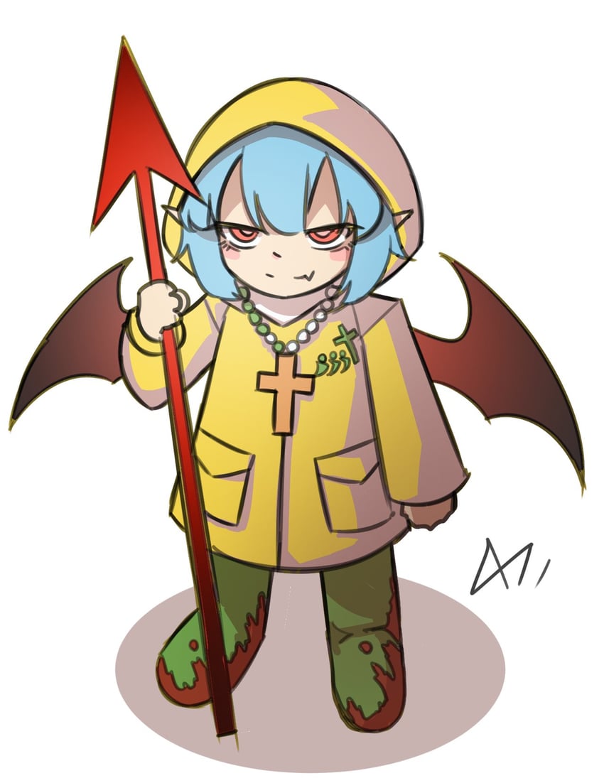 remilia scarlet and luce (touhou and 1 more) drawn by a-xii