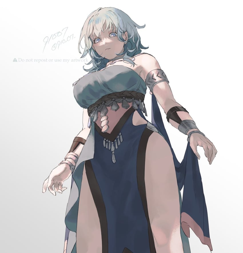 female byleth (fire emblem and 1 more) drawn by 91007