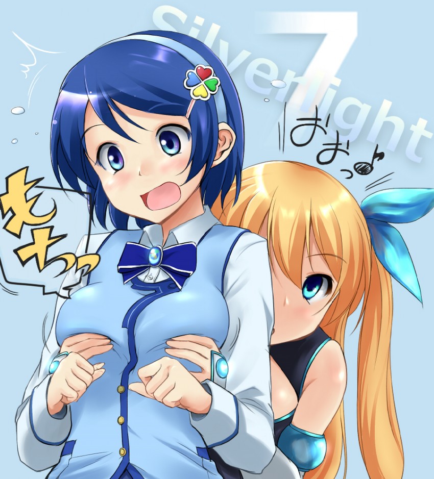 aizawa hikaru, madobe nanami, and 7-tan (os-tan and 4 more) drawn by regdic