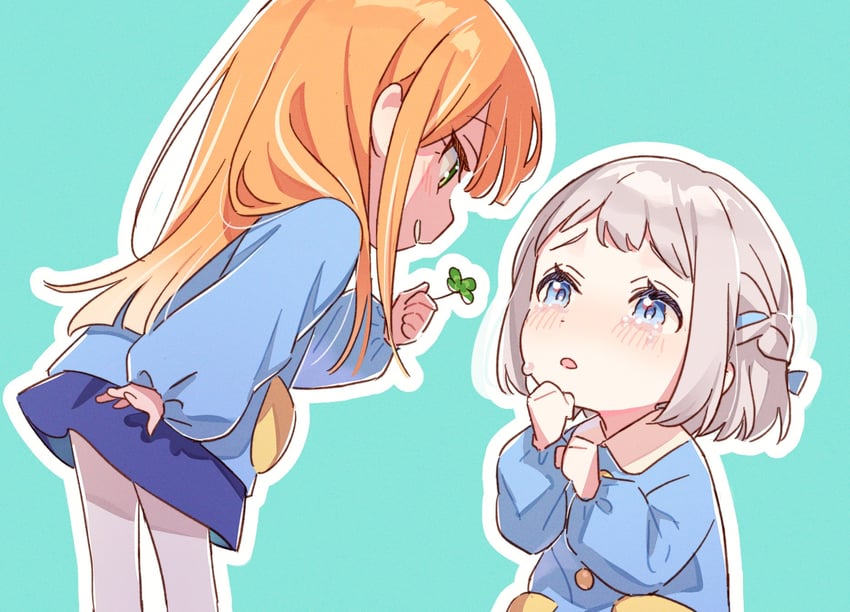 katsuragi lilja and shiun sumika (idolmaster and 1 more) drawn by hechima_(issindotai)