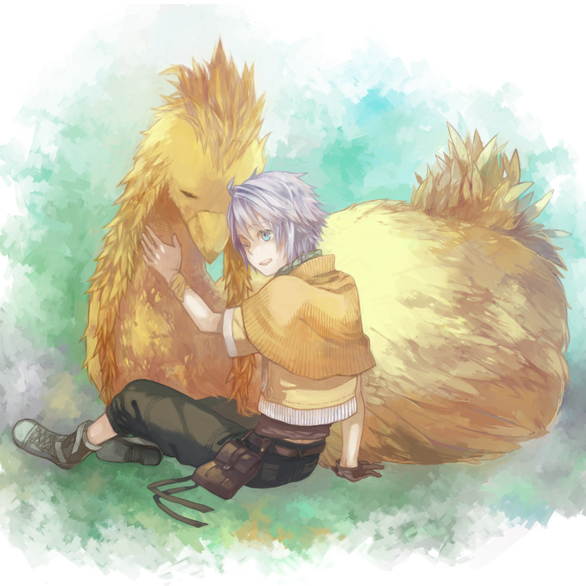 hope estheim (final fantasy and 1 more) drawn by shinono