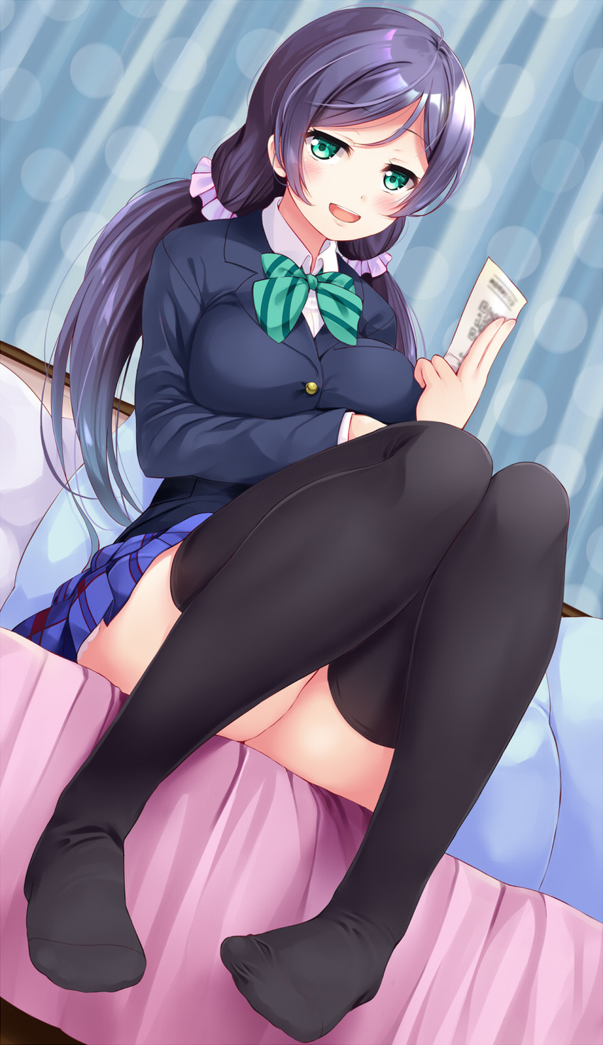 tojo nozomi (love live! and 1 more) drawn by komone_ushio