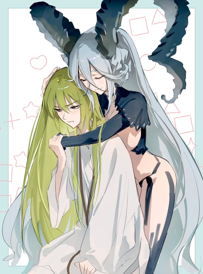 enkidu, tiamat, and kingu (fate and 1 more) drawn by gamdol_1