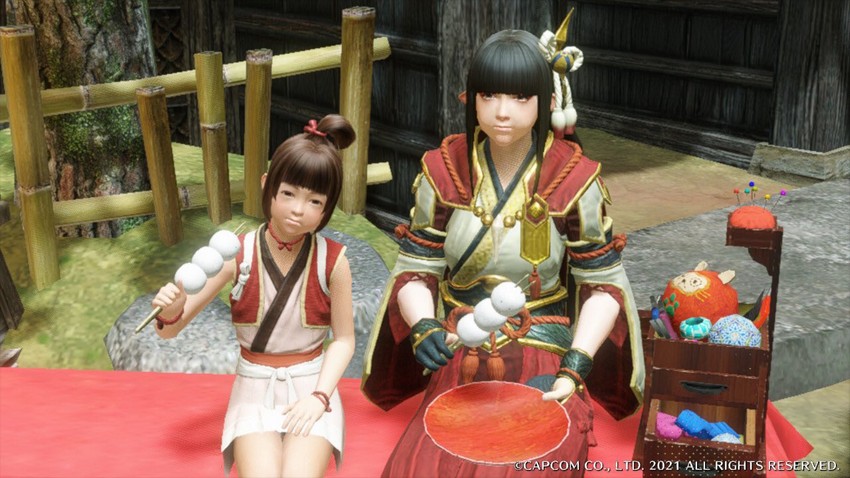 hinoa and komitsu (monster hunter and 1 more) drawn by nishikino_kee
