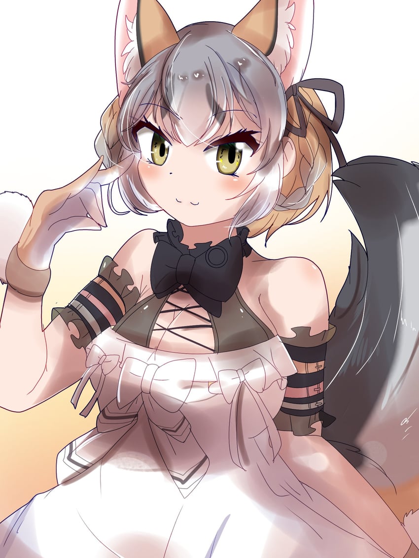 island fox (kemono friends and 1 more) drawn by kiryu_(rnrwbhybsxj4qgk)