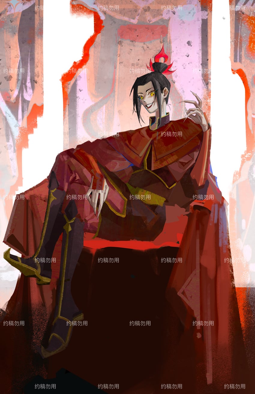 azula (avatar legends and 1 more) drawn by liugeliu666666