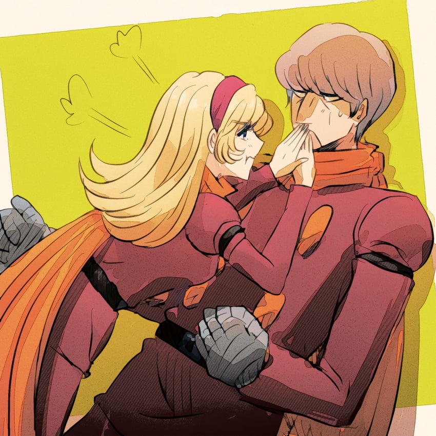 francoise arnoul and albert heinrich (cyborg 009) drawn by sariokisu