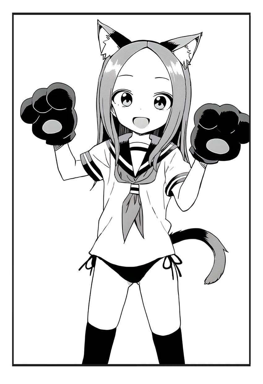 takagi-san (karakai jouzu no takagi-san) drawn by vaamos