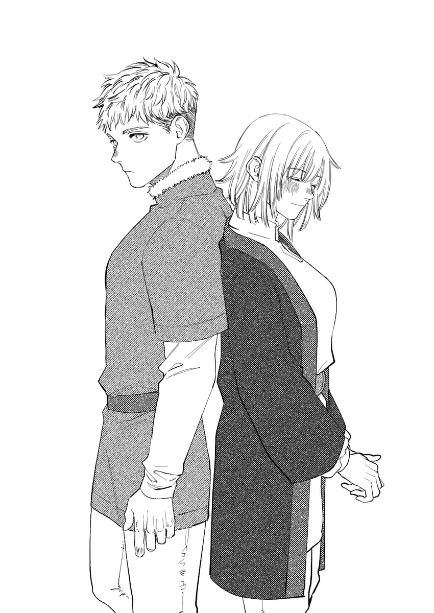 falin touden and laios touden (dungeon meshi) drawn by urup_zzz