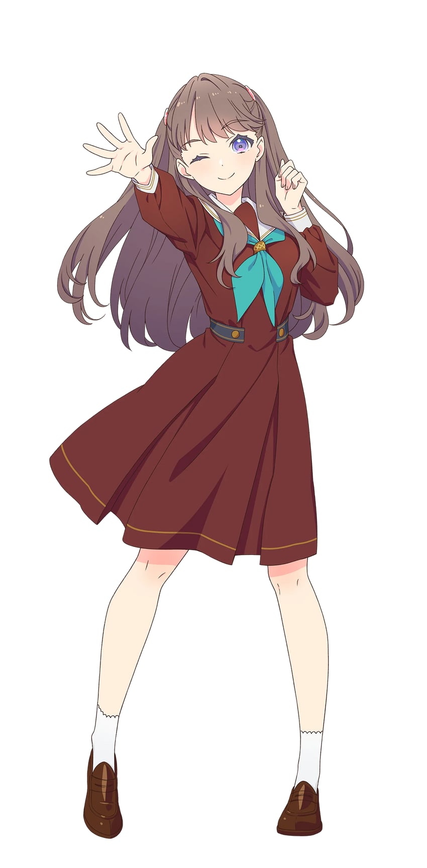 fujishima megumi (love live! and 1 more) drawn by iizuka_haruko