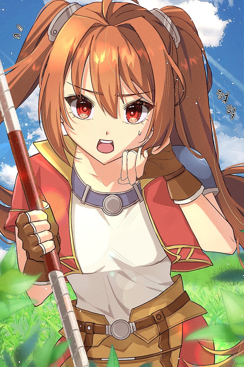 estelle bright (eiyuu densetsu and 1 more) drawn by zer00han