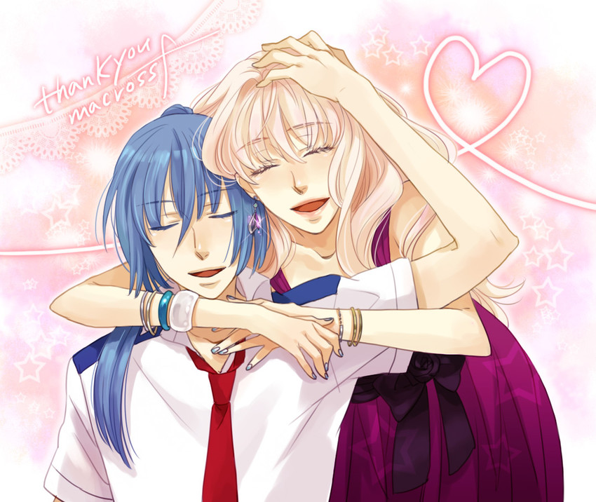 sheryl nome and saotome alto (macross and 1 more) drawn by monaka