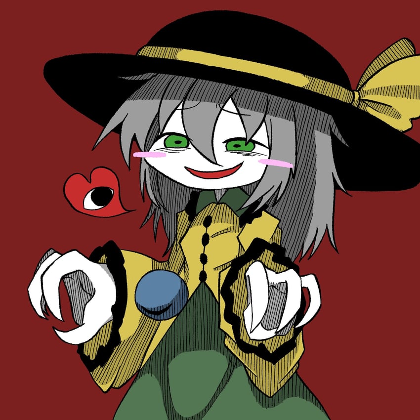 komeiji koishi (touhou and 1 more) drawn by zunusama