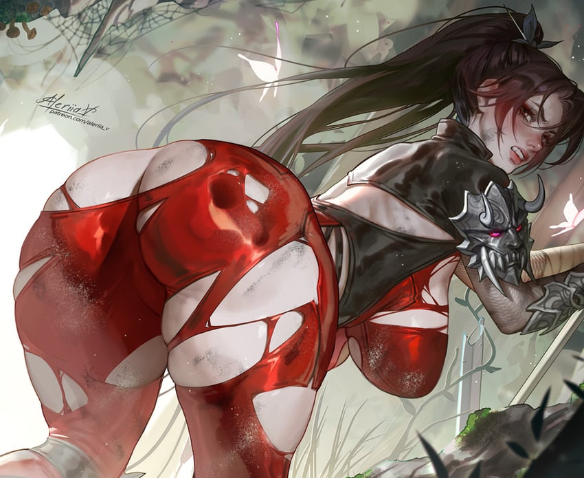taki (soulcalibur) drawn by aleriia_v