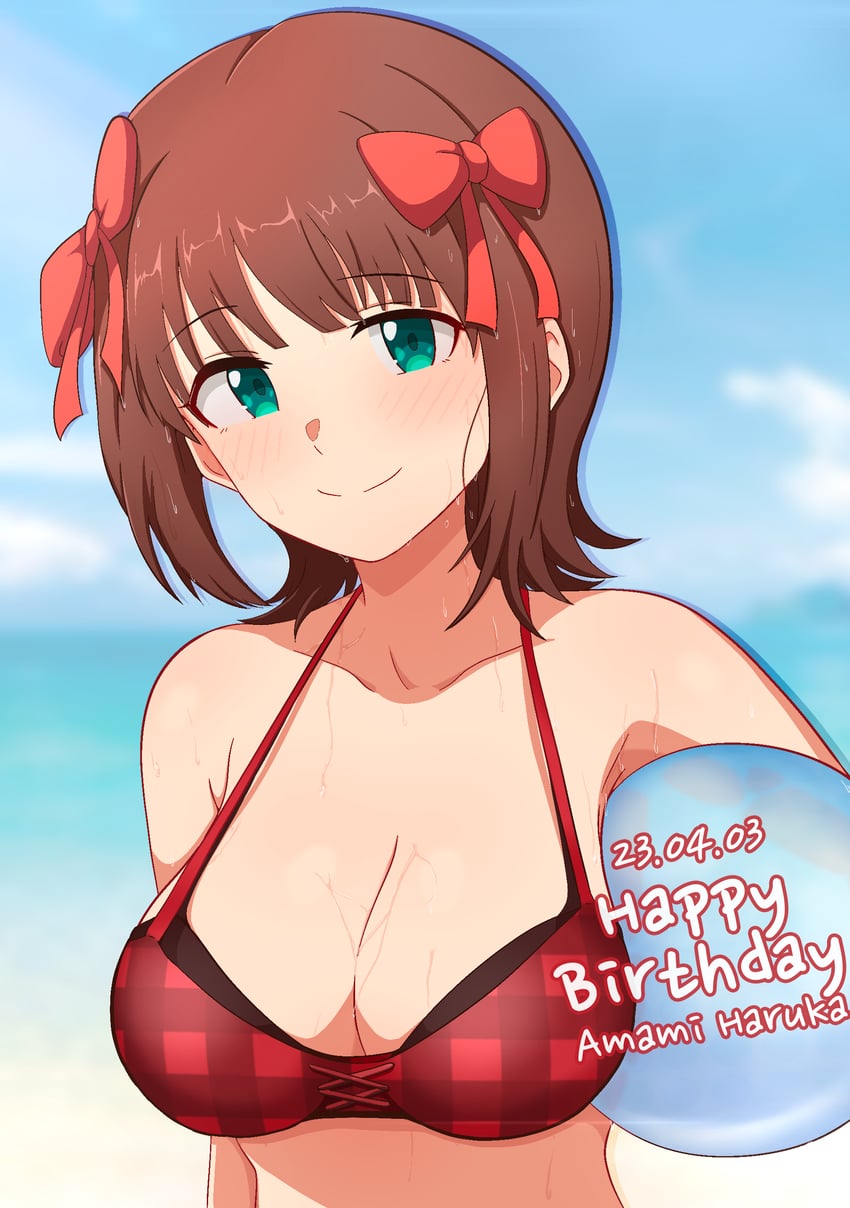 amami haruka (idolmaster and 2 more) drawn by milliani