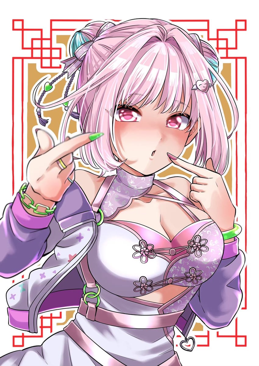 yumemi riamu (idolmaster and 2 more) drawn by ikaguchiei