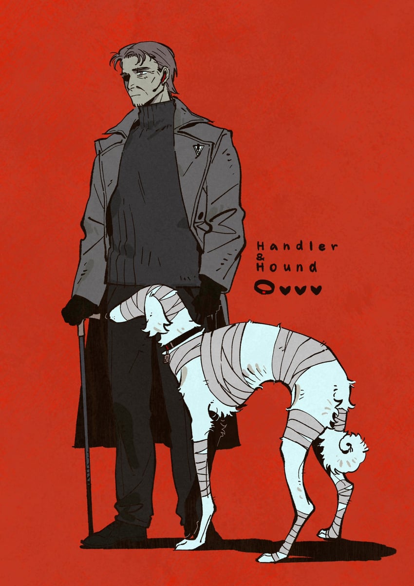 621 and handler walter (armored core and 1 more) drawn by la_bo_chu_shi