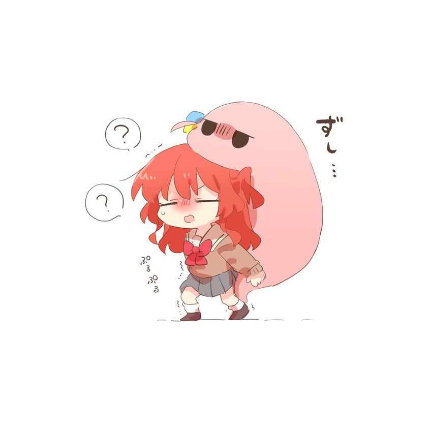 gotoh hitori and kita ikuyo (bocchi the rock!) drawn by rebecca_(keinelove)