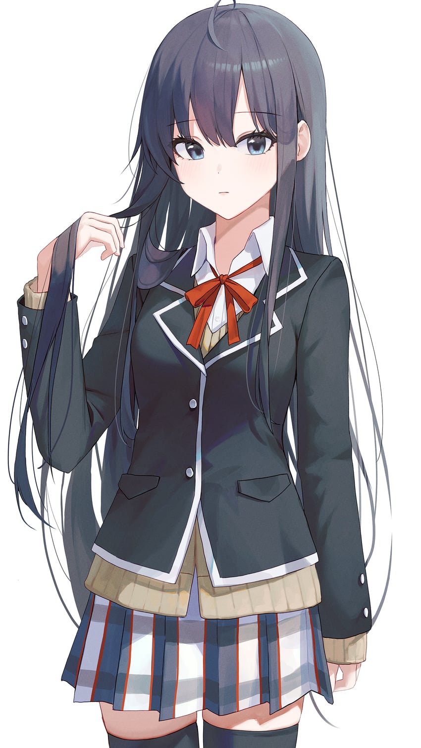 yukinoshita yukino (yahari ore no seishun lovecome wa machigatteiru.) drawn by huhi_(huhi_1211)