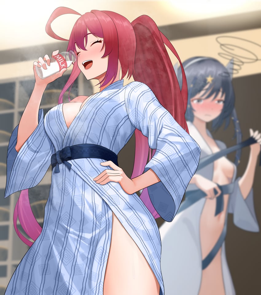 i-168 and scamp (kantai collection) drawn by dorachan_r