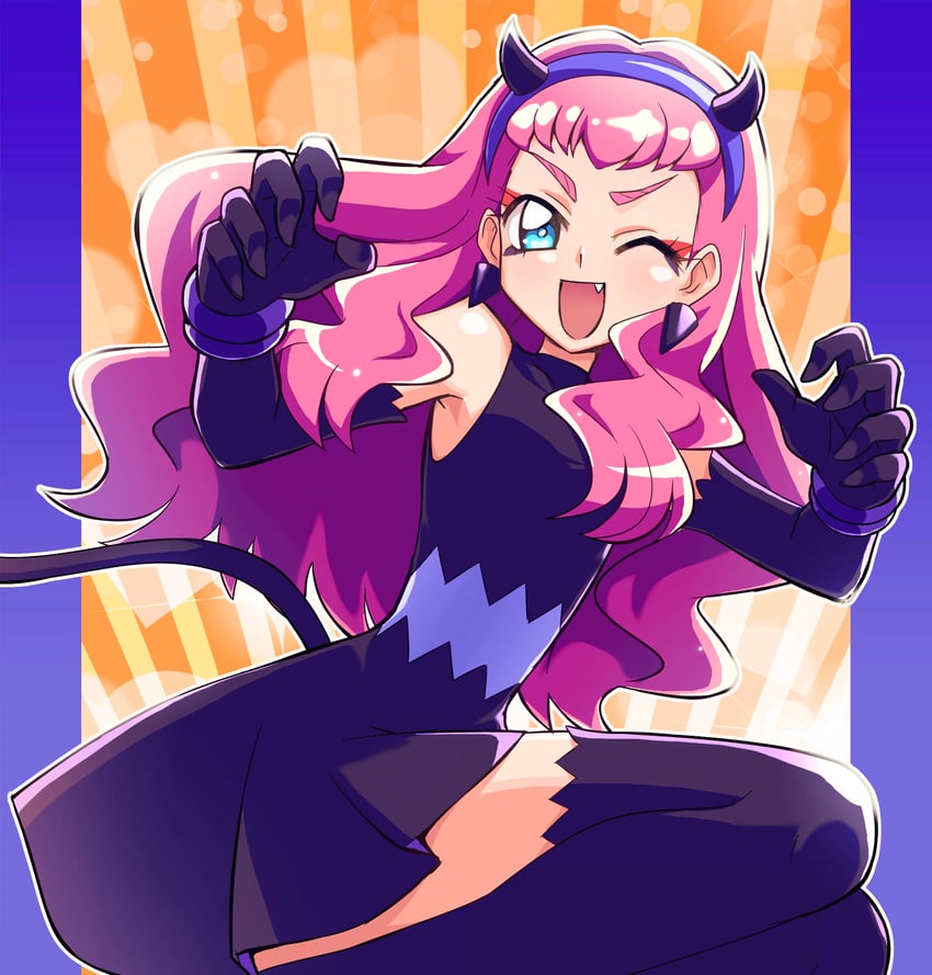 laura la mer (precure and 1 more) drawn by usoco