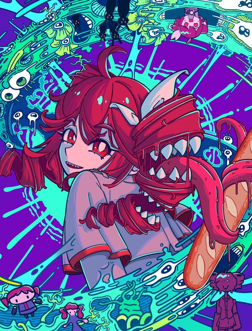 kasane teto (utau and 6 more) drawn by failan_(gnccj01)