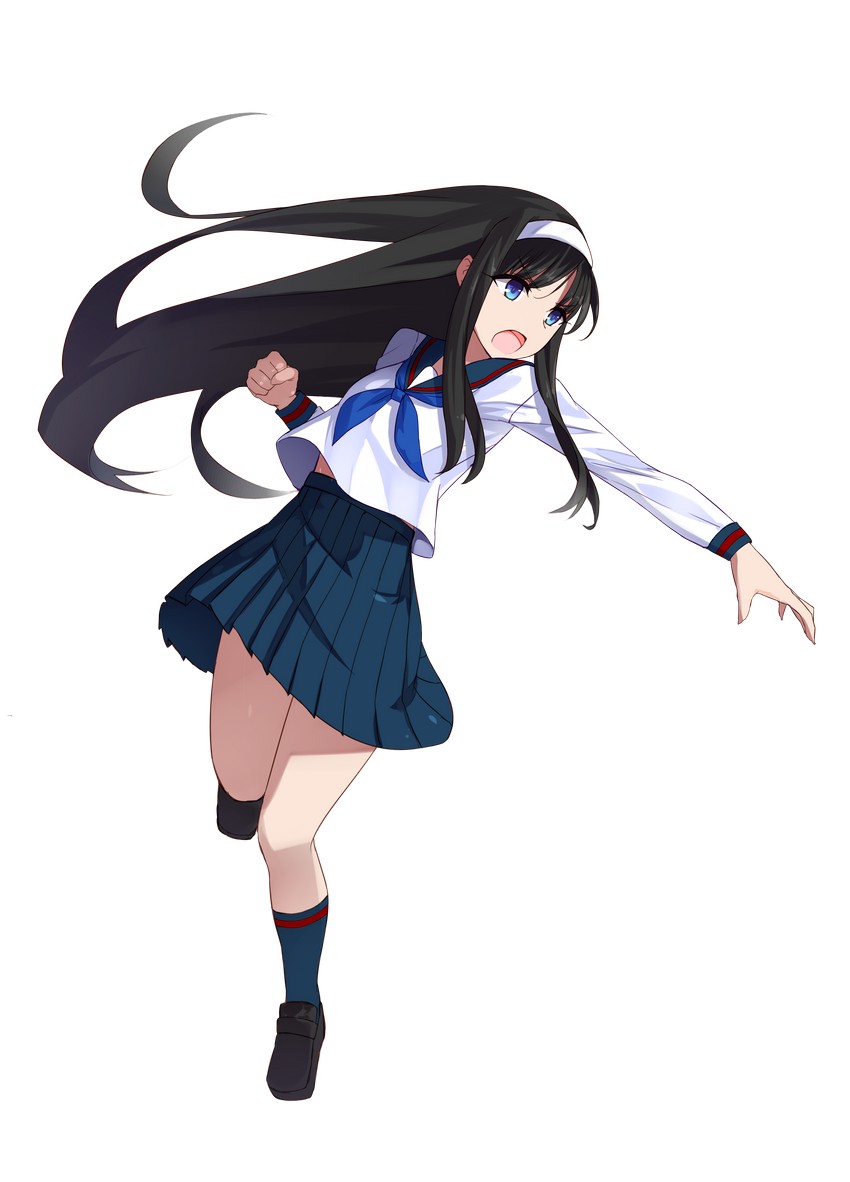 tohno akiha (tsukihime and 1 more) drawn by apo_(apos2721)