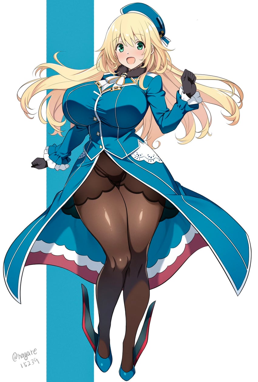 atago (kantai collection) drawn by nagare_(flow)