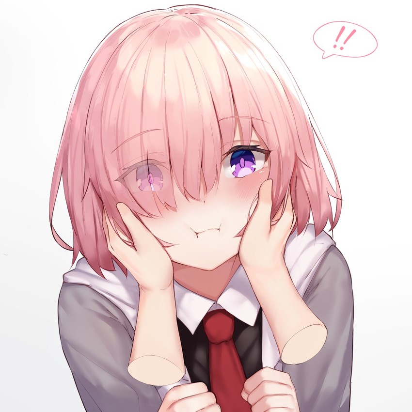 mash kyrielight (fate and 1 more) drawn by reuri_(tjux4555)