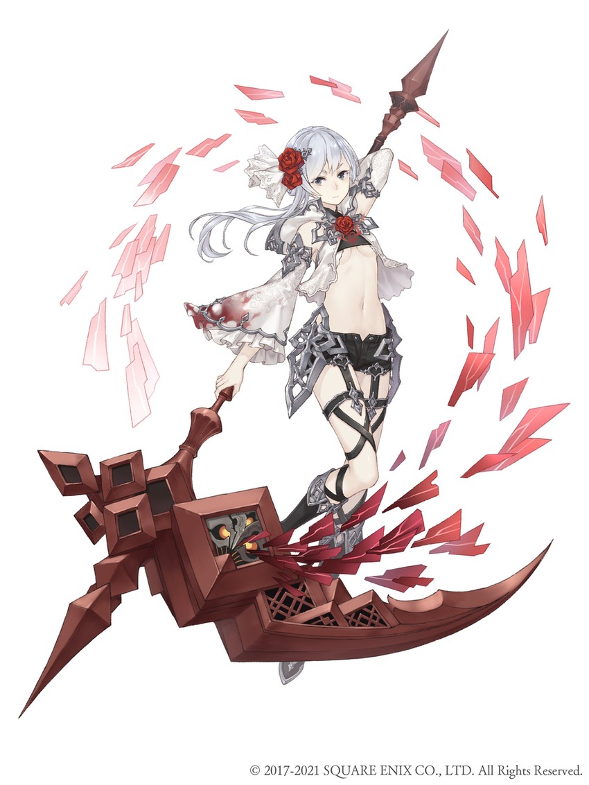 snow white (sinoalice and 1 more) drawn by ji_no