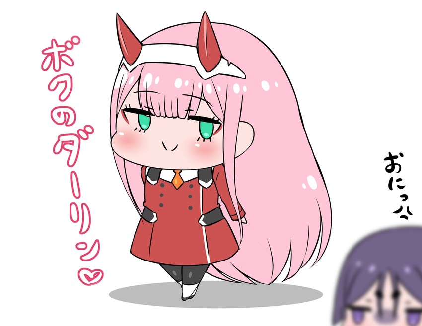 minamoto no raikou, zero two, and tomatsu haruka (fate and 2 more) drawn by rei_(rei_rr)