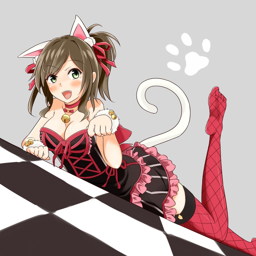 maekawa miku (idolmaster and 1 more) drawn by ayajou_issa