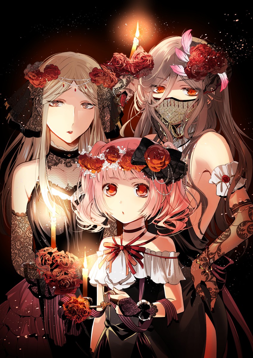amachin, wakaba beni, and rei shiomi (amachin wa jishou) drawn by tyuraba