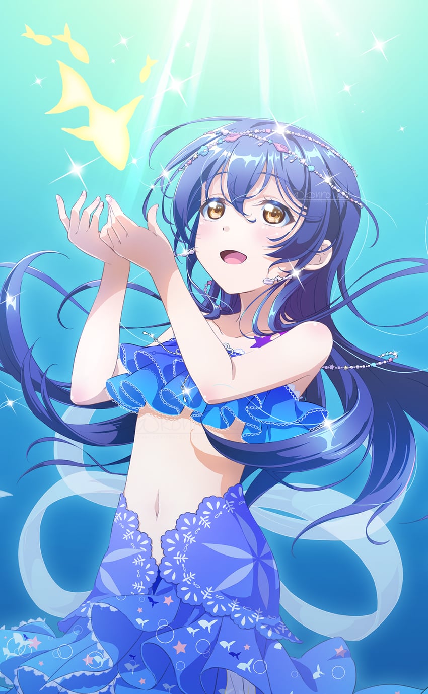 sonoda umi (love live! and 1 more) drawn by konro_kai
