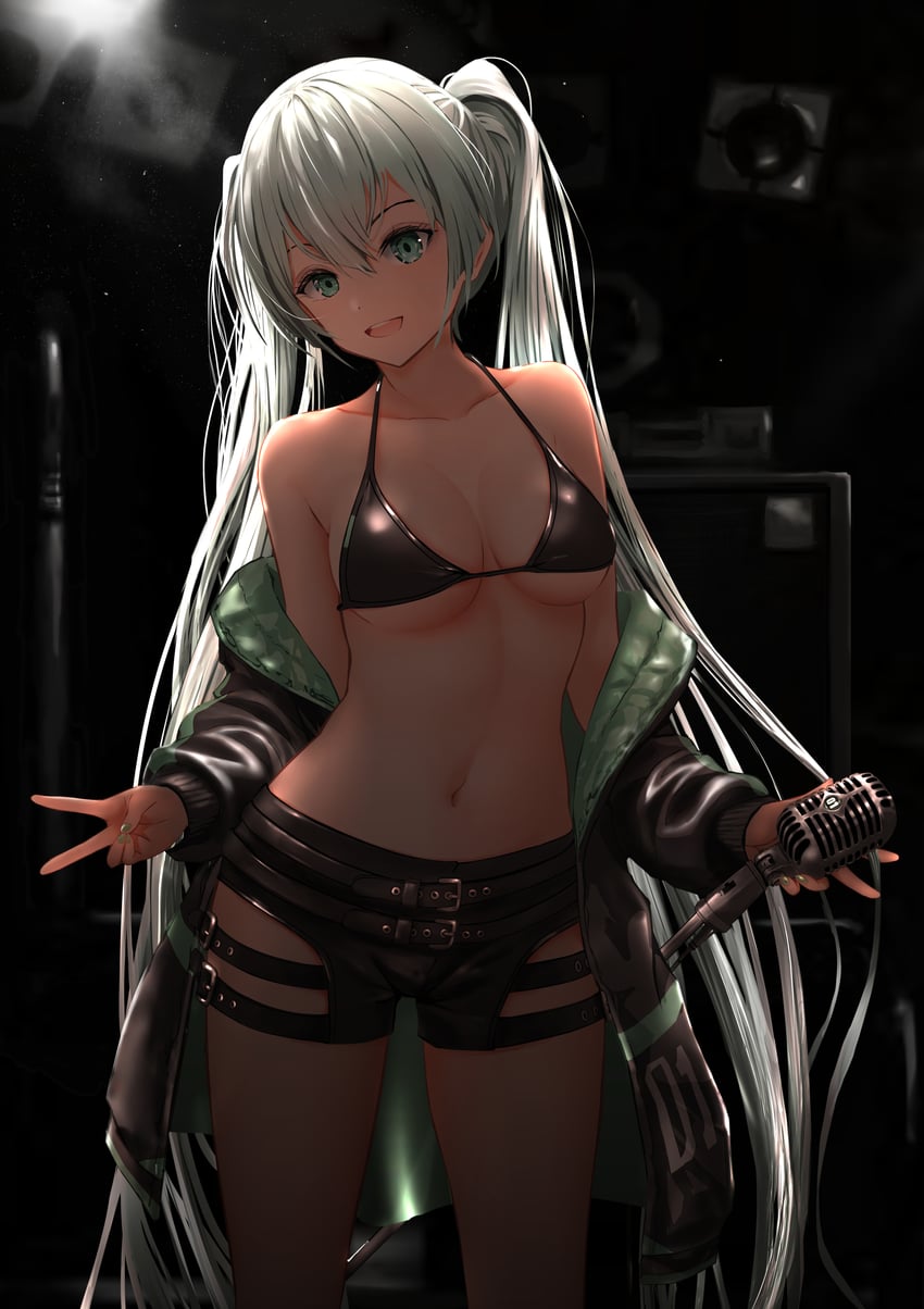 hatsune miku (vocaloid) drawn by gibun_(sozoshu)