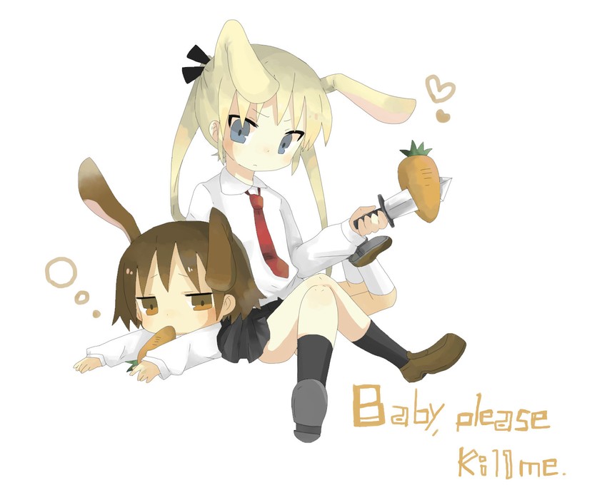 sonya and oribe yasuna (kill me baby) drawn by shake_(2620826)