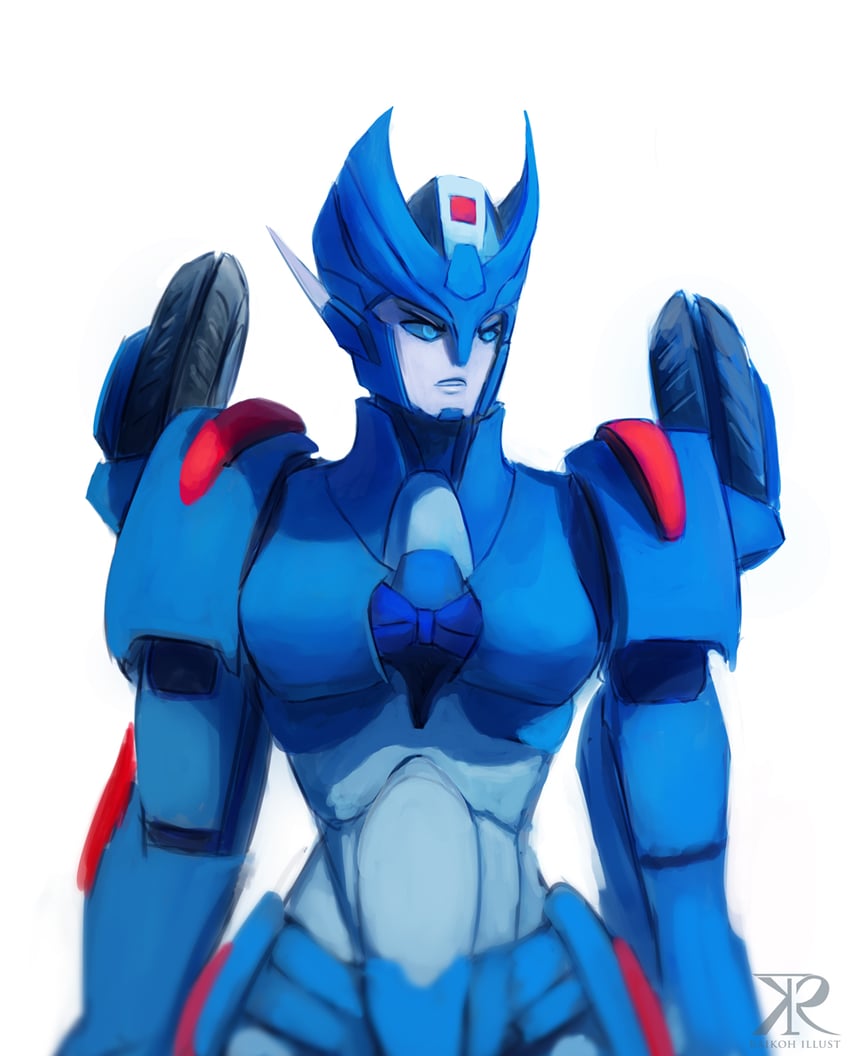 chromia (transformers and 1 more) drawn by kjara-draws