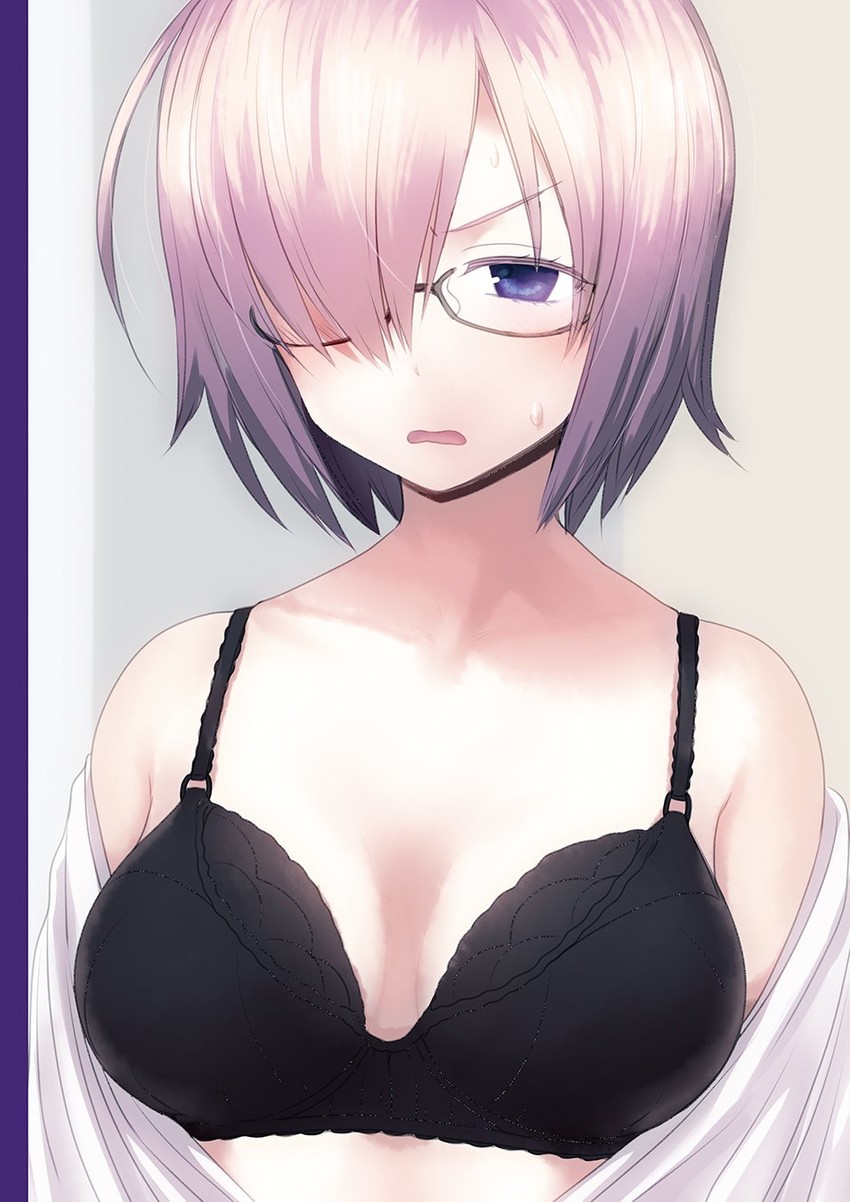 mash kyrielight (fate and 1 more) drawn by puyo_(puyotopia)