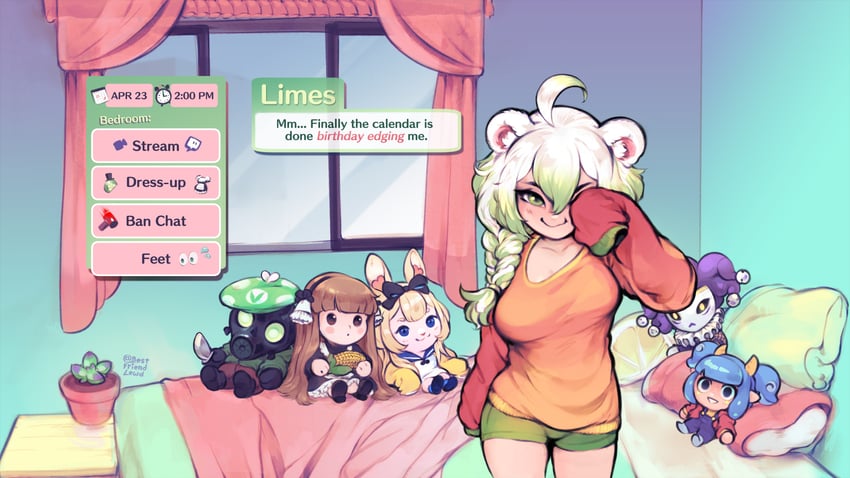 laimu, k3lly, yenko, hackerling, jabroni mike, and 1 more (original and 3 more) drawn by bestfriendforever