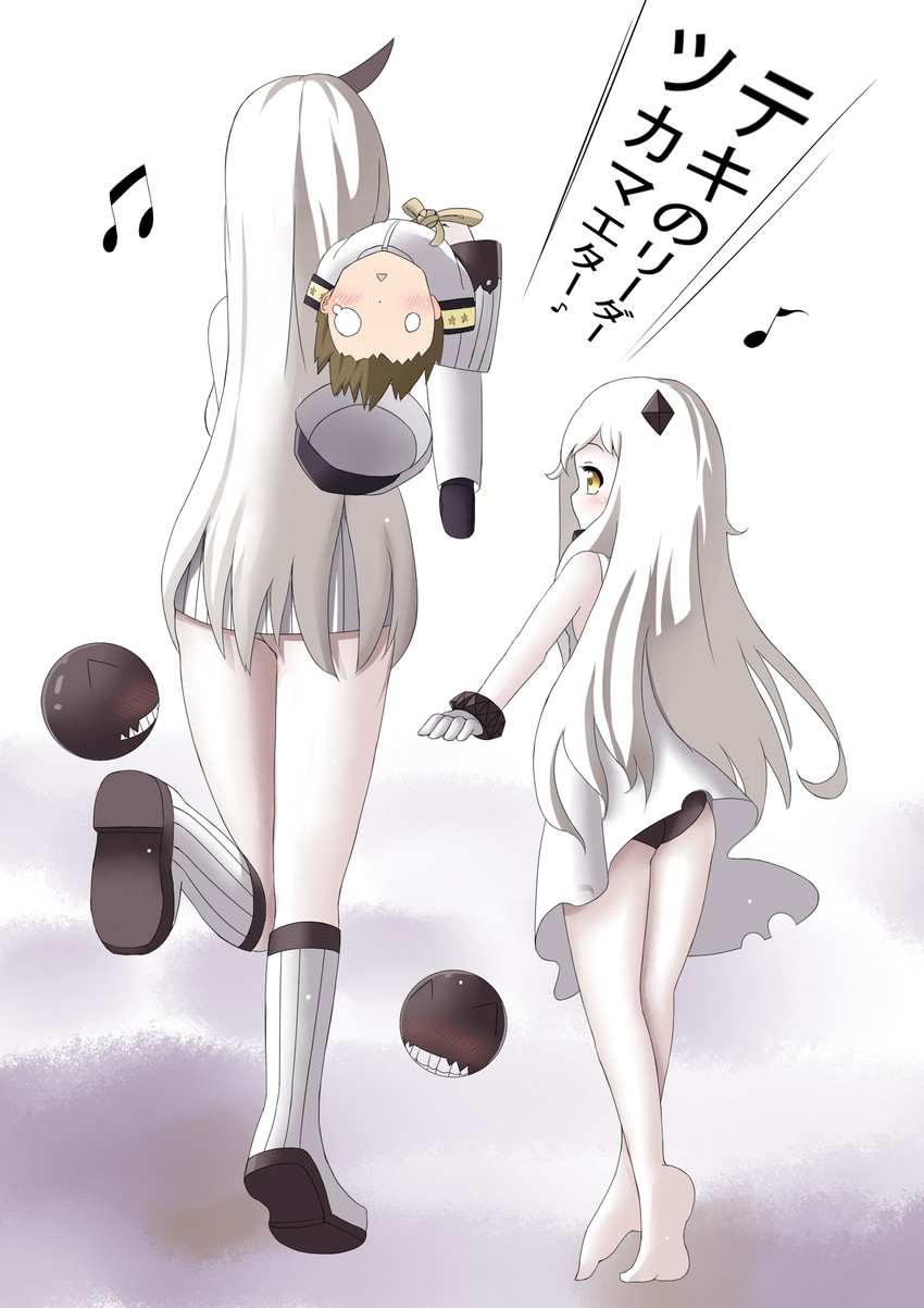 admiral, northern ocean princess, and seaport princess (kantai collection) drawn by reon-shi