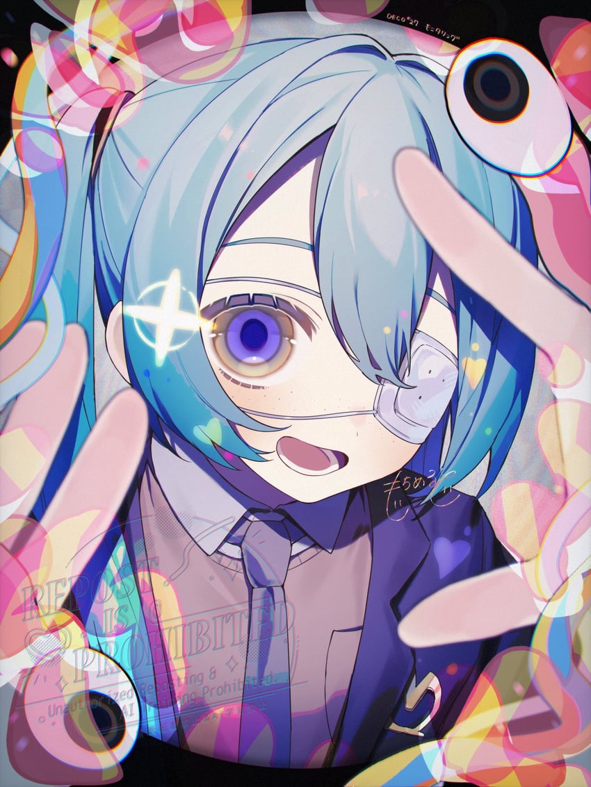 hatsune miku (vocaloid and 1 more) drawn by melt_nem