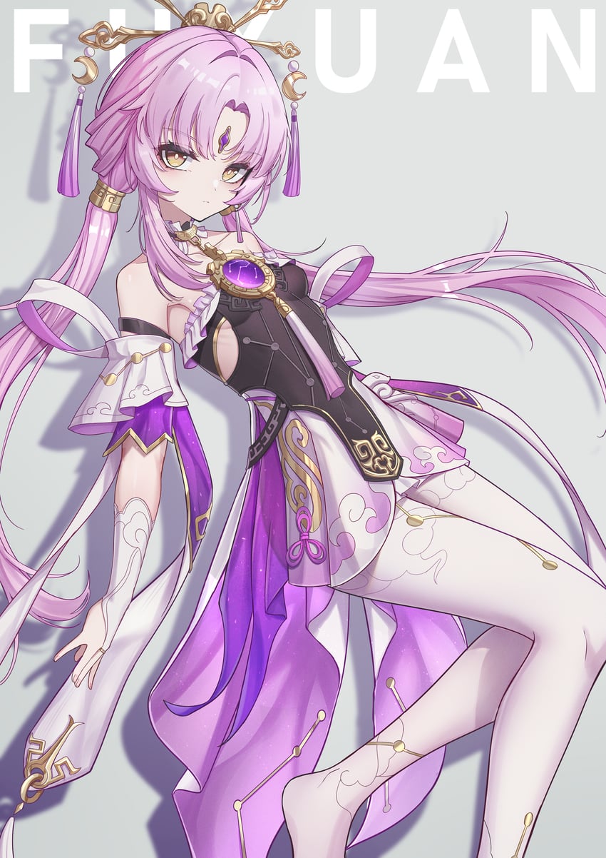 fu xuan (honkai and 1 more) drawn by natsugou_shinogi