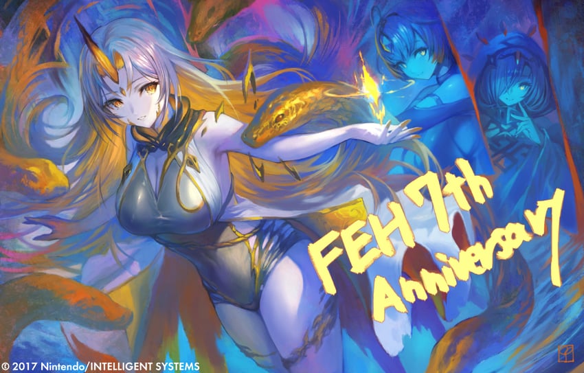 gullveig, seidr, and kvasir (fire emblem and 1 more) drawn by yoshiku_(oden-usagi)